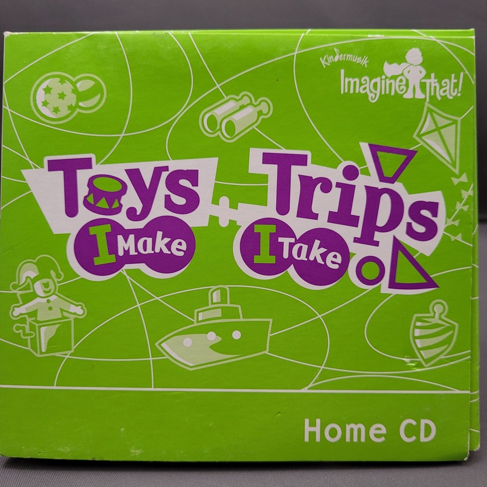 Toys I Make + Trips I Take by Kindermusik (2-CD Set, 2001)